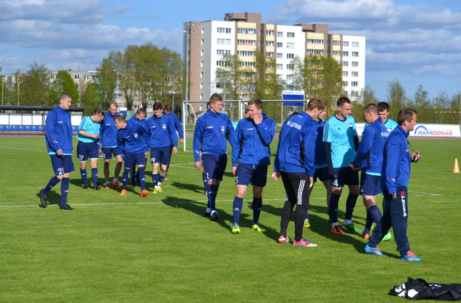 Futbolo sezono pradžia ir Jonavoje