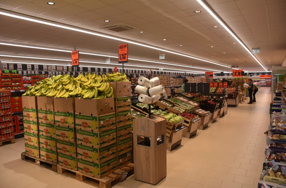 „Lidl“ parduotuvėje Jonavoje - gaisrinės saugos pratybos