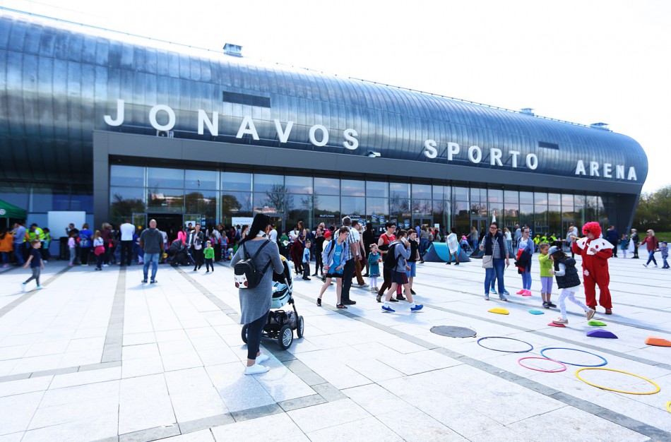 Jonavos sporto arenoje – Šeimos diena