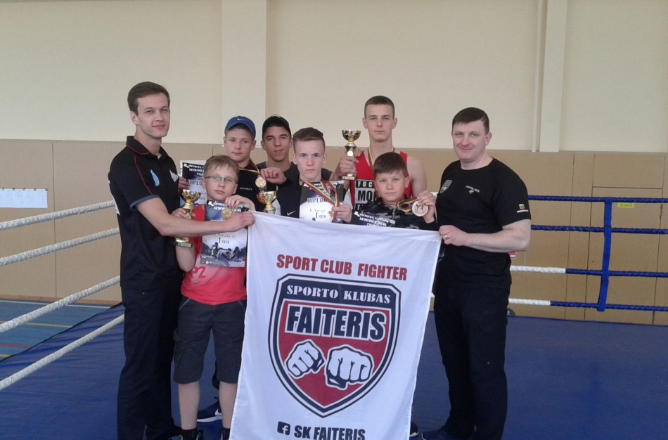 Apdovanojimų lenktynėse sporto klubo „Faiteris“ atletai 