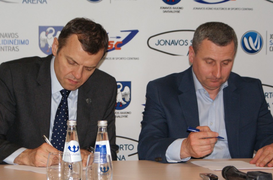 Lietuvos sporto universitetas pasirašė bendradarbiavimo sutartį su Jonavos sporto klubu