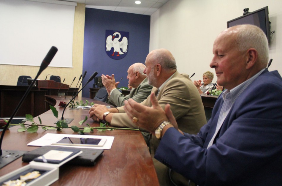 Žemės ūkio atstovams įteikti Garbės ženklai