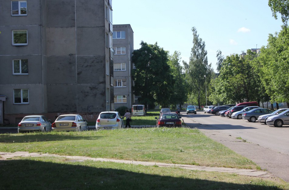 Remontuojant daugiabučių kiemus šiemet daugiausiai dėmesio skiriama Kosmonautų gatvei