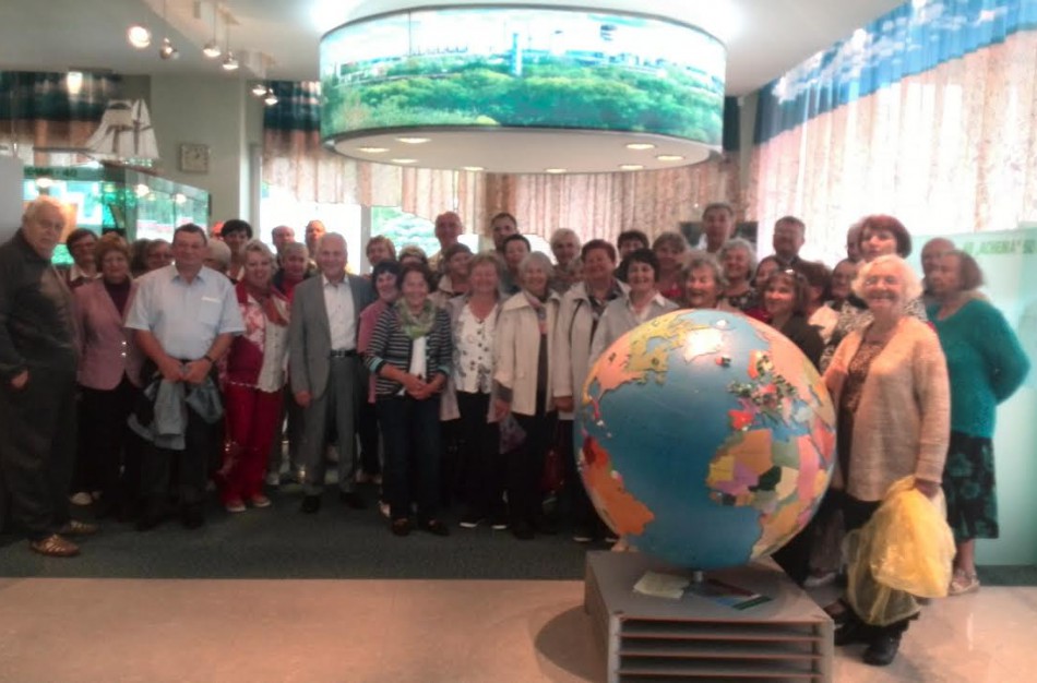 Šiandien bendrovėje „Achema“ lankėsi Baltarusijos Gardino „Azotas“ senjorų klubo delegacija