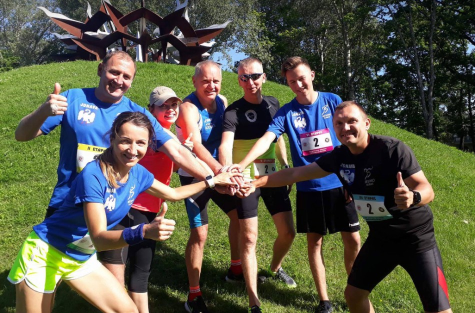 Bėgimu pagerbė žuvusius