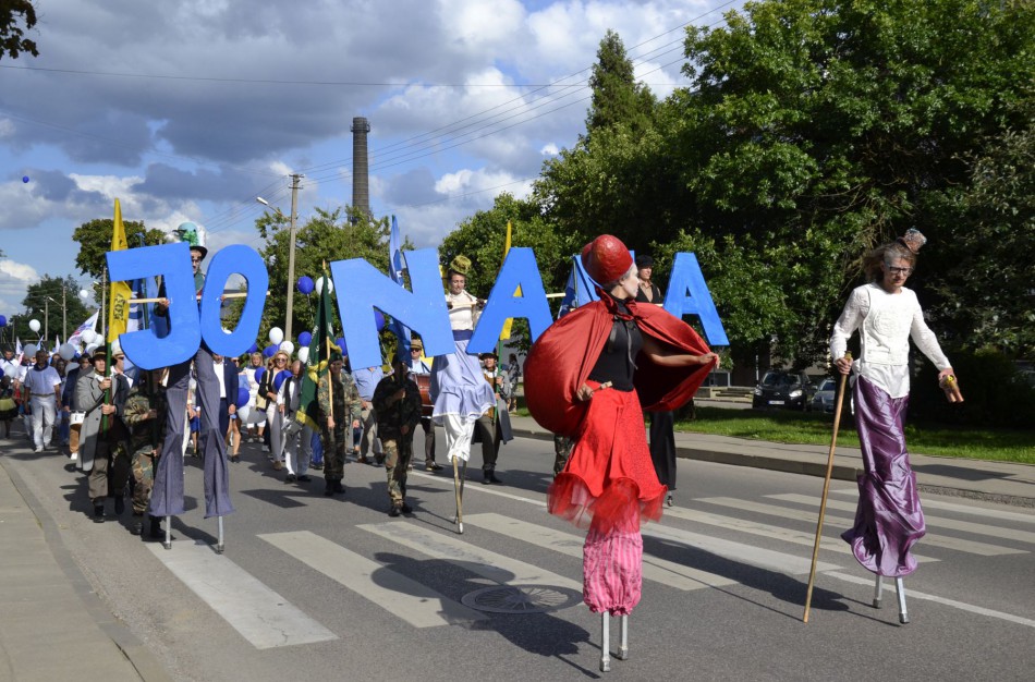 Grigorijaus Kanovičiaus sveikinimas Jonavai