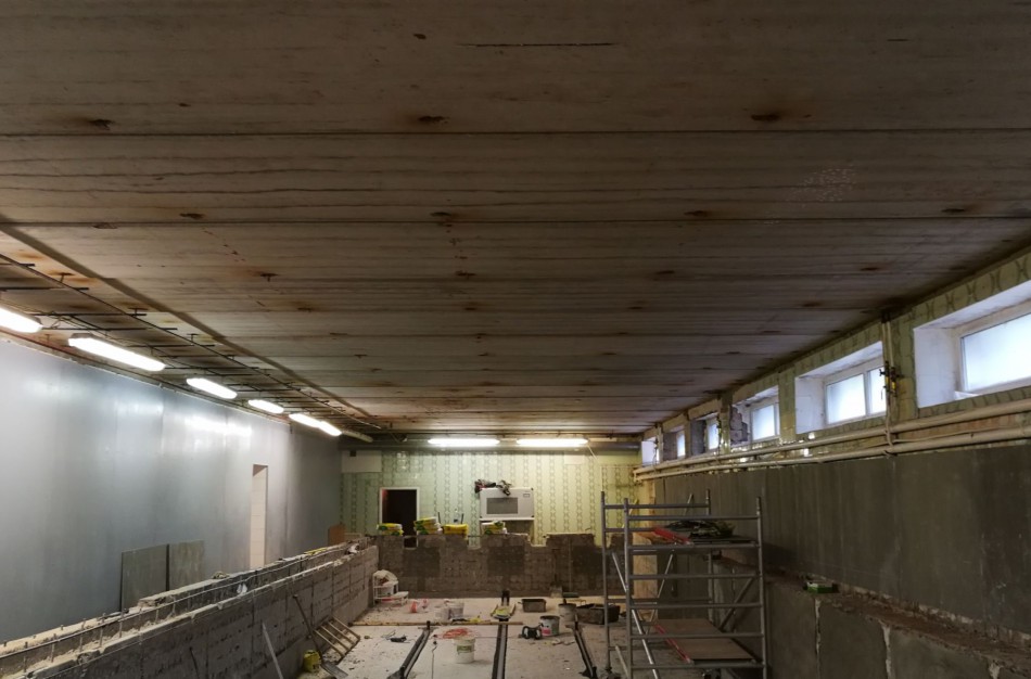 R.Stupurienė: vietoj keturių keičiamų plytelių nutarėm renovuoti visą baseiną