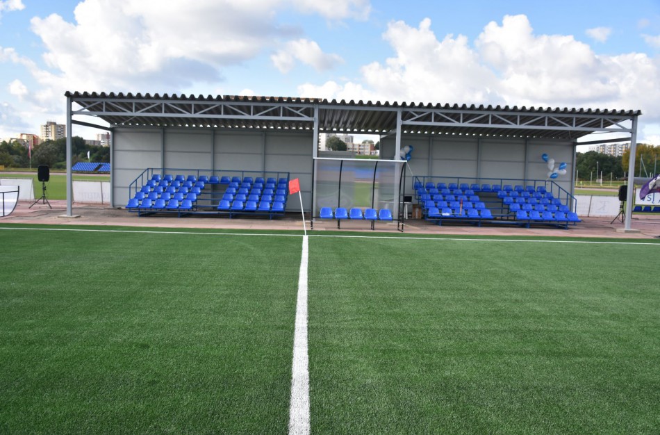 Pokyčiai miesto stadione: nauja tvora ir apšvietimas