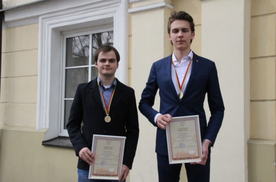 ES jaunųjų mokslininkų konkurse - du lietuviai, vienas iš jų - J.Ralio gimnazijos auklėtinis 