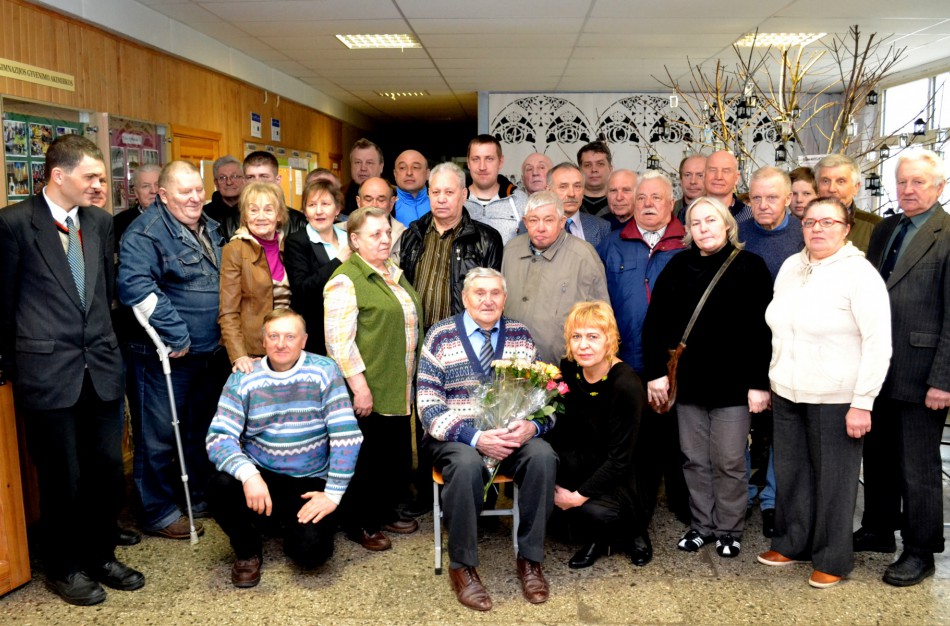 Šaškių entuziastui ir puoselėtojui Vladui Krėjarui – 85