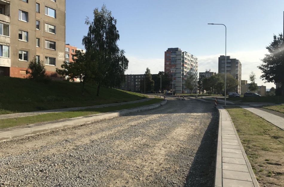 Bus asfaltuojama Chemikų gatvė: informacija apie eismo ribojimą