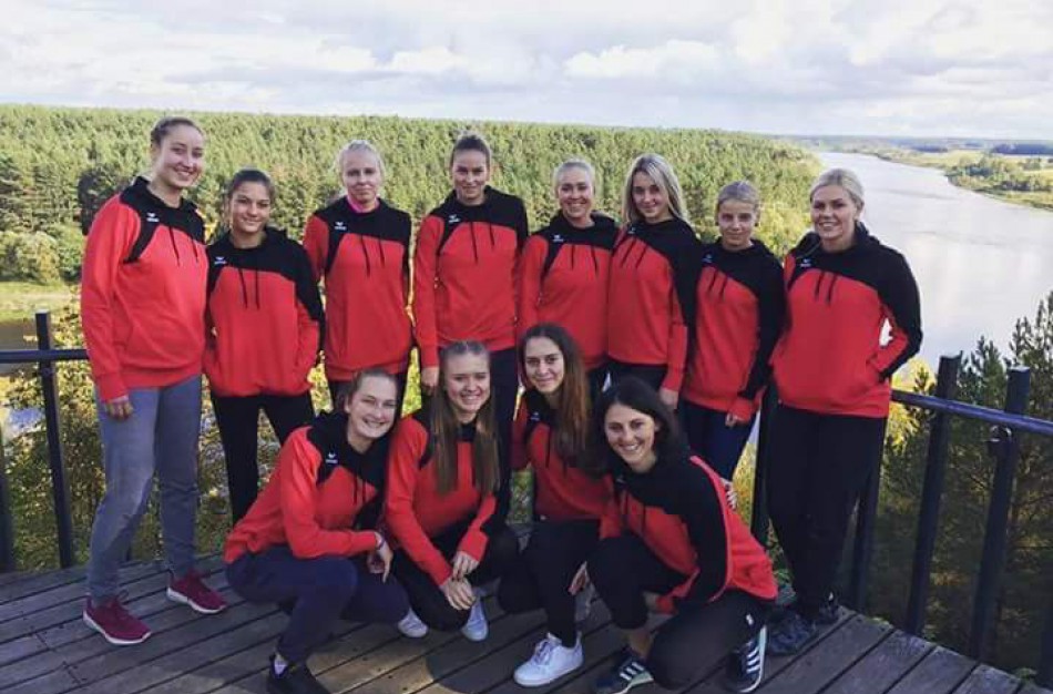 Sporto arenoje - moterų komandos "Achema-KKSC" pristatymas