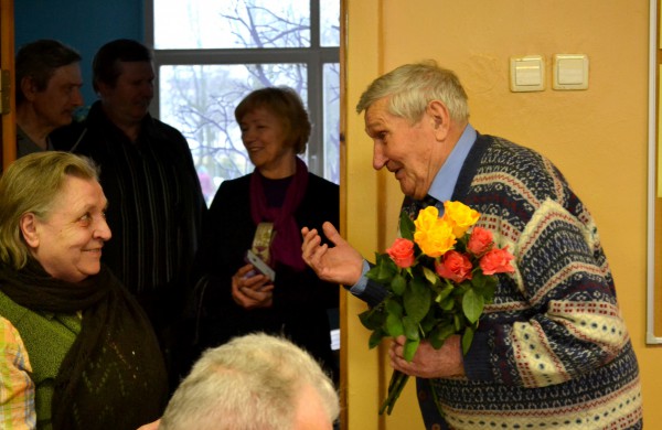 Šaškių entuziastui ir puoselėtojui Vladui Krėjarui – 85