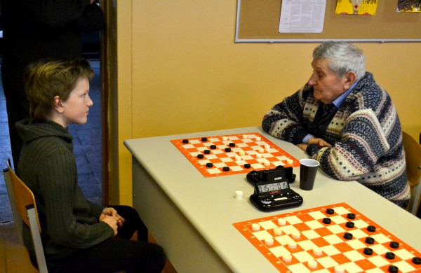 Šaškių entuziastui ir puoselėtojui Vladui Krėjarui – 85