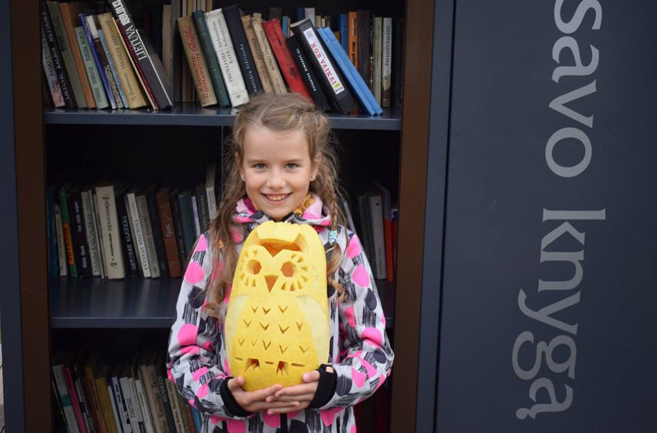 Akcijai "Moliūgų terasa" pasibaigus