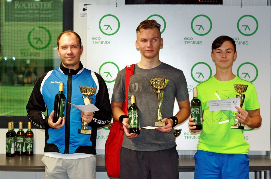 Teniso mėgėjų laimėjimai reitinginiame turnyre