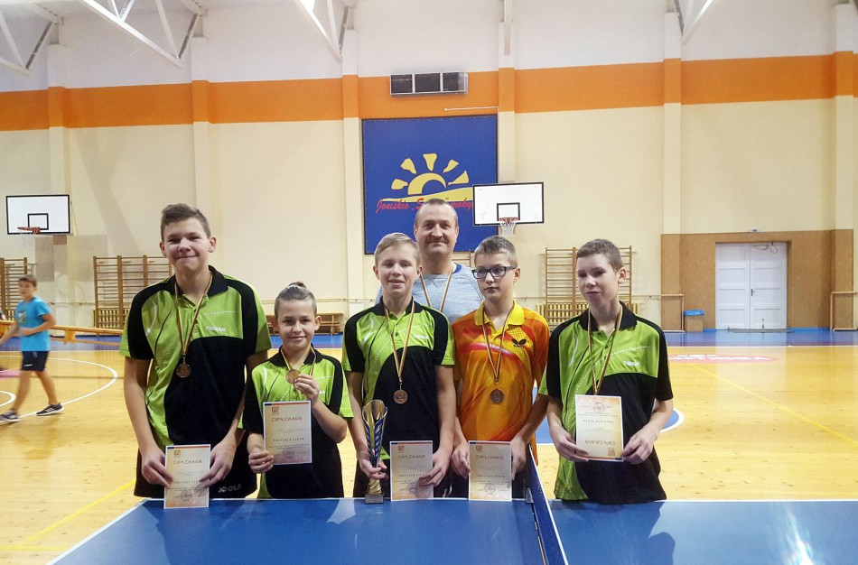 Komandinėse varžybose – jaunųjų jonaviečių bronza