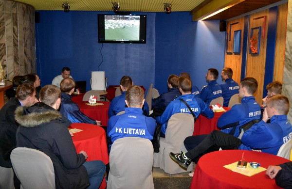 Teigiamos energijos „Lietava“ sėmėsi ir bažnyčioje