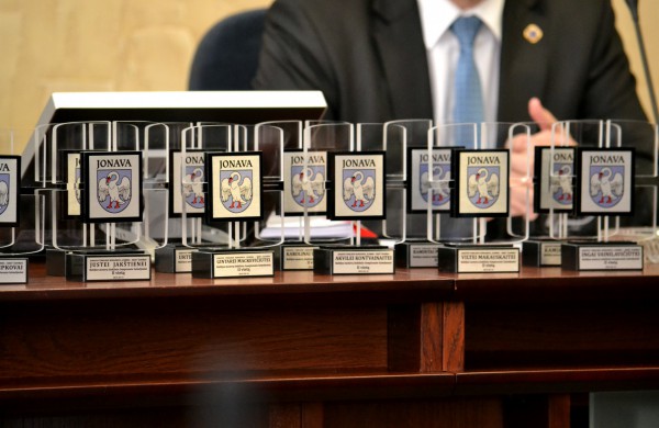 „Achema-KKSC“ tinklinio komanda sveikinimų sulaukė ir Savivaldybėje