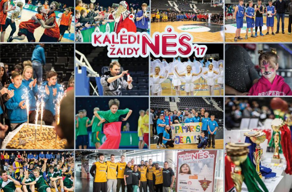 "Kalėdinės Žaidynės 2017" gruodžio 5 kviečia į Jonavą