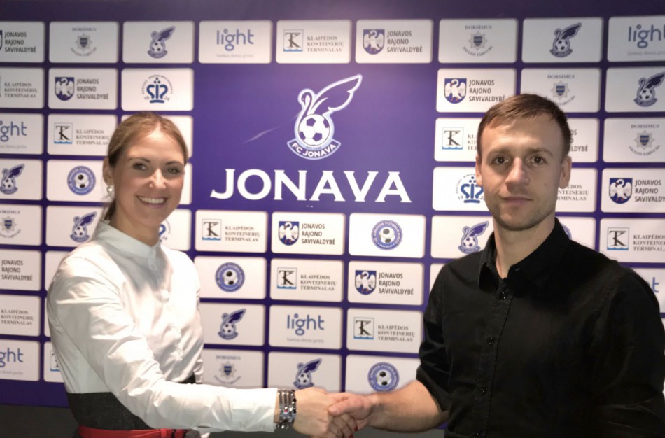 "Jonavos" gretas sustiprino patyręs gynėjas A. Klimavičius 