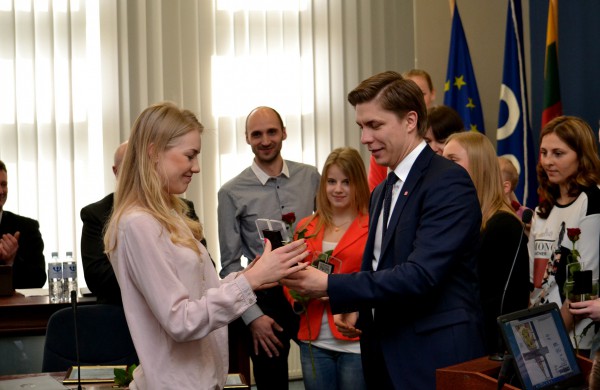 „Achema-KKSC“ tinklinio komanda sveikinimų sulaukė ir Savivaldybėje