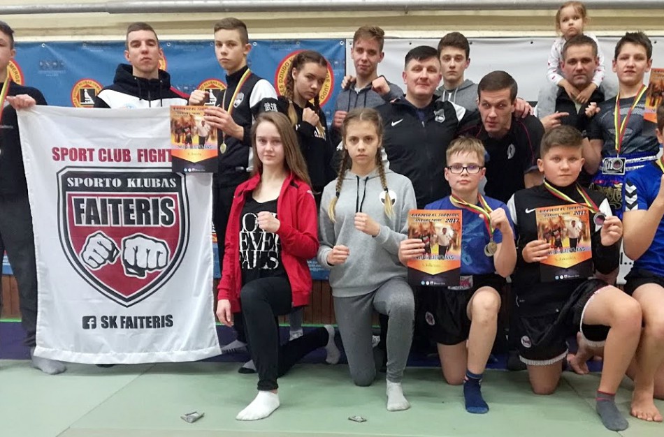 SK „Faiteris“ sportininkų pergalingos kovos tiek šalies čempionatuose, tiek ir tarptautiniuose turnyruose