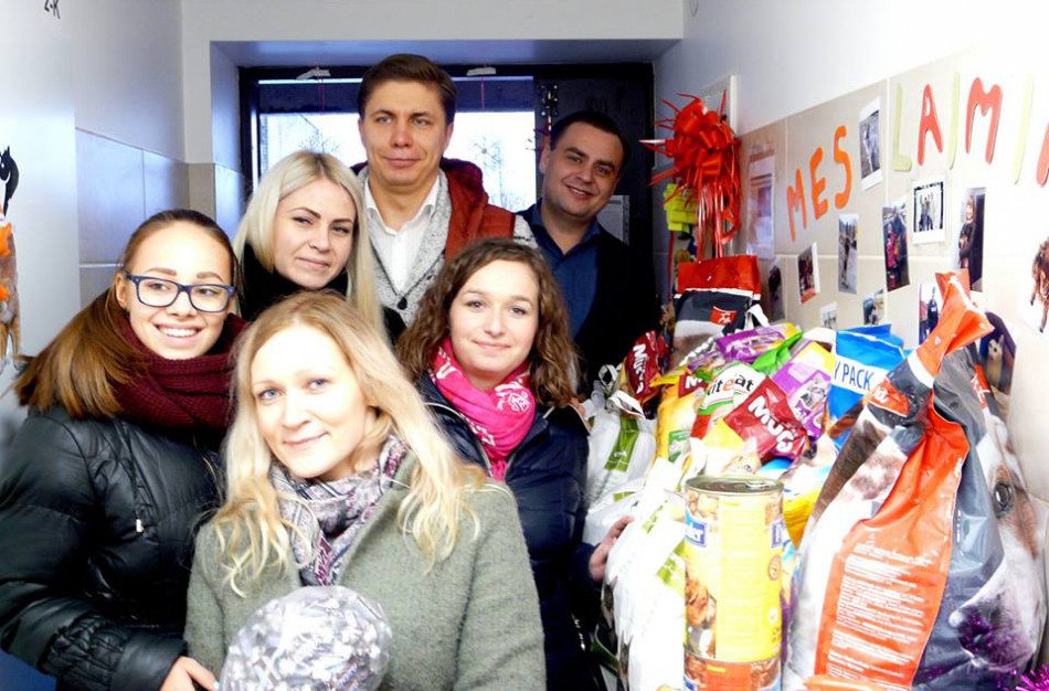 Beglobiams gyvūnams - kalėdinė staigmena 