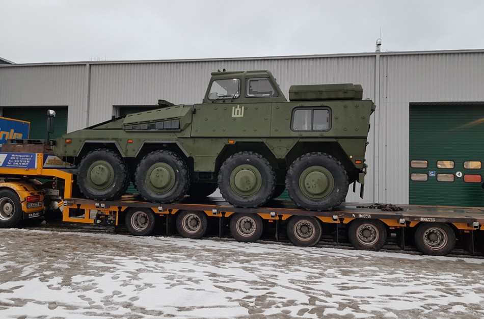 Atgabentos mokomosios pėstininkų kovos mašinos "Vilkas"