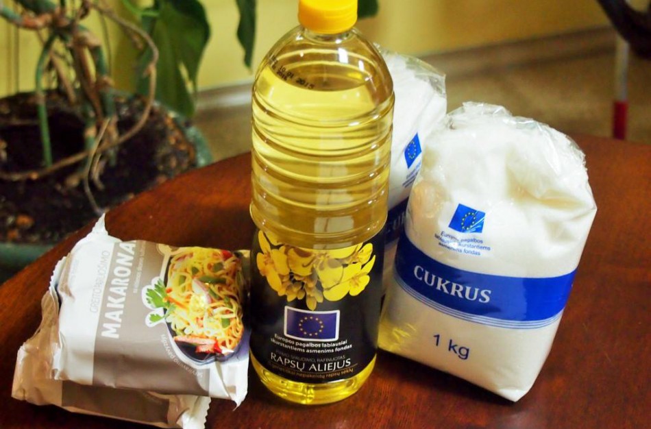 Bus dalinama parama maisto produktais