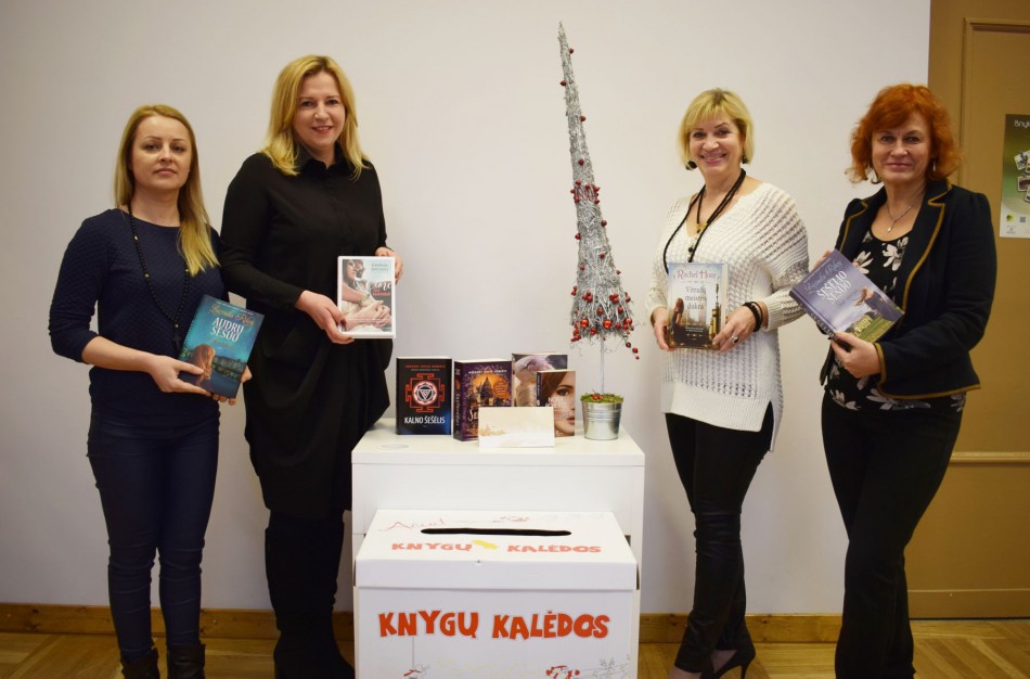 Akcijos "Knygų Kalėdos" dovanos bibliotekai