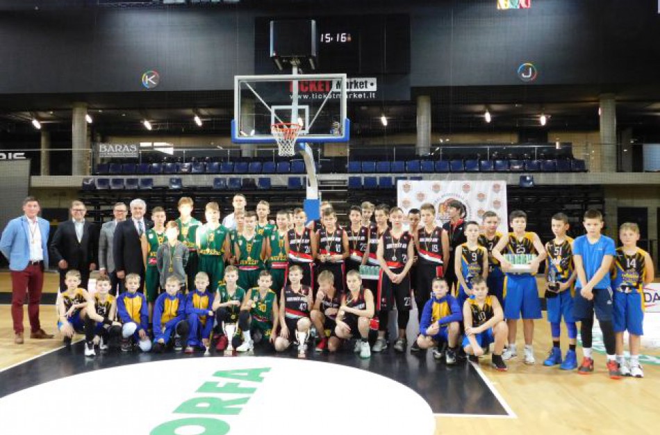 Kėdainių arenoje ir sporto centre vyko jaunių krepšinio turnyras "Arena cup"