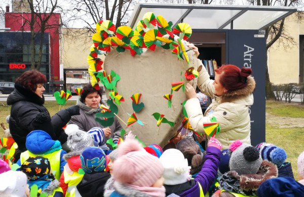 "Į širdį nutūpė" 400 Laisvės paukščių