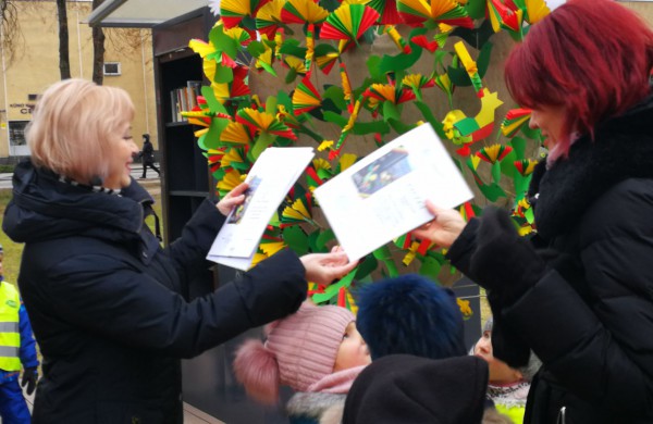 "Į širdį nutūpė" 400 Laisvės paukščių