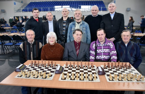 Sporto arenoje - masiška šachmatininkų sueiga