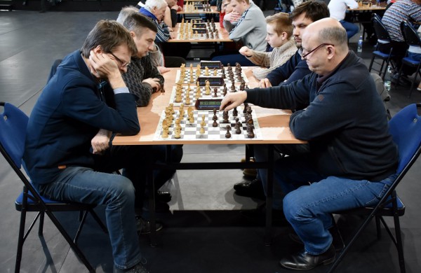 Sporto arenoje - masiška šachmatininkų sueiga