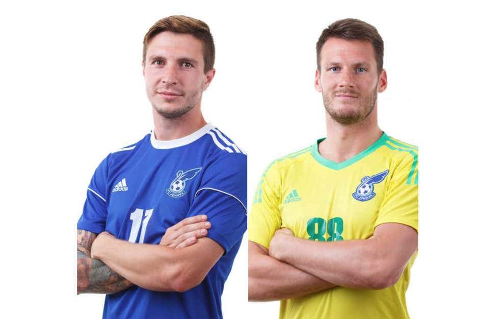 FK „Jonava” pratęsė sutartis su Artiomu Osipovu ir Tadu Simaičiu