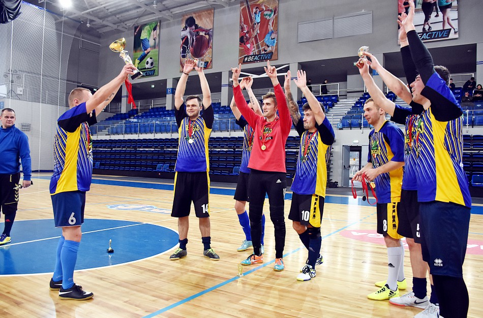 „Vikingai“ – pajėgiausia rajono salė futbolo komanda