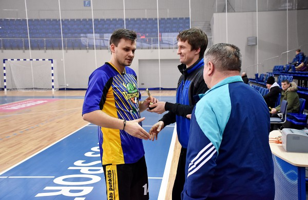 „Vikingai“ – pajėgiausia rajono salė futbolo komanda