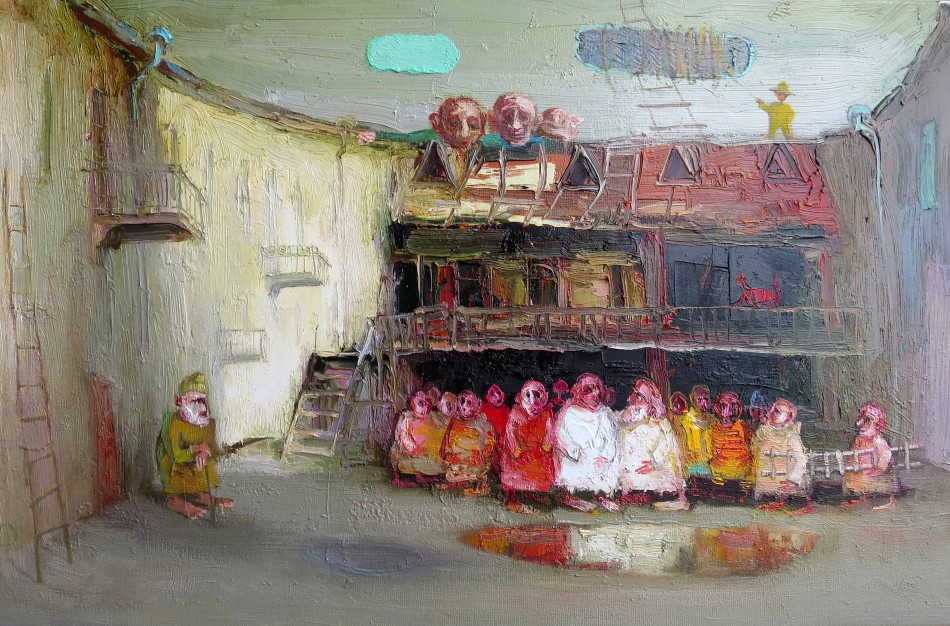 "Pasakojimų" parodų cikle - naujausi jonaviečio tapytojo V.Buto kūriniai 