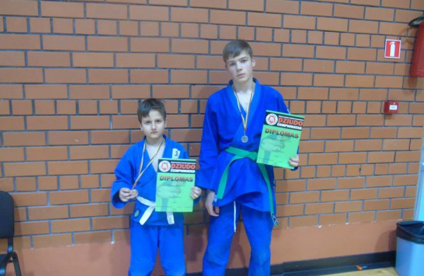 Tarptautinėse varžybose Jonavos dziudistų apdovanojimai
