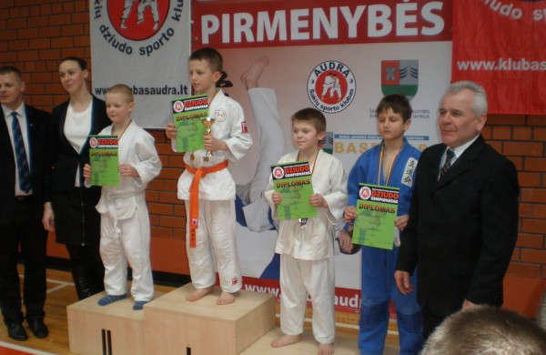 Tarptautinėse varžybose Jonavos dziudistų apdovanojimai