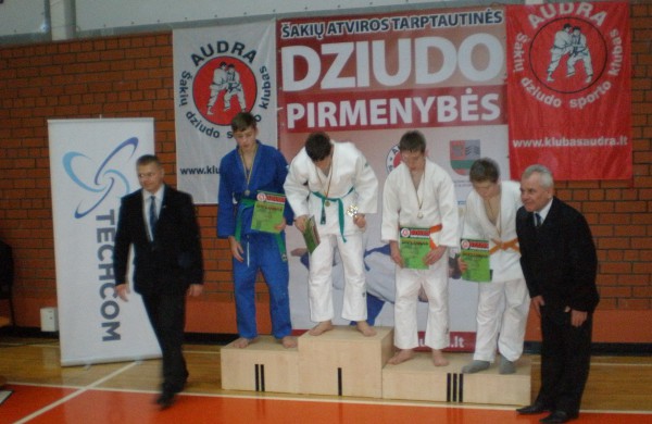 Tarptautinėse varžybose Jonavos dziudistų apdovanojimai