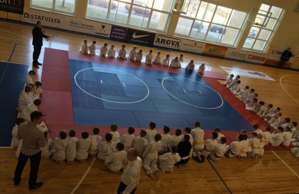 Jonavoje – vaikų karatė kovos