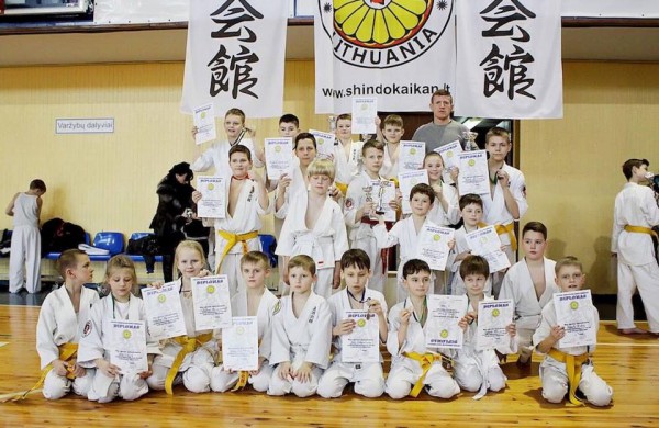 Jonavoje – vaikų karatė kovos