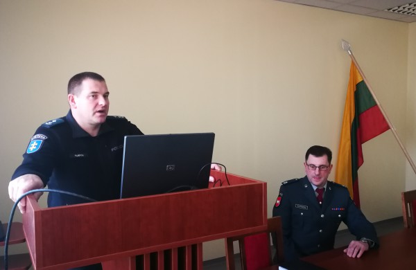 Šiandien Jonavos rajono policijos komisariatas pristatė 2017 metų veiklos rezultatus