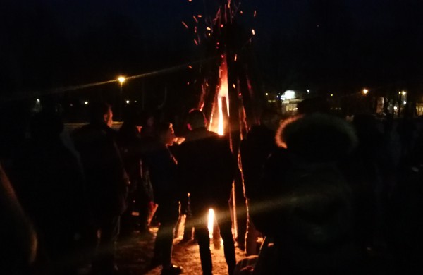 Su trenksmu praūžė aukštaitiškos Užgavėnės, deja, bet be karštų patiekalų 