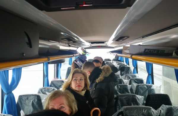Šiandien pristatyti du nauji autobusai, kurie netrukus riedės Jonavos gatvėmis