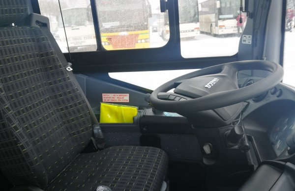 Šiandien pristatyti du nauji autobusai, kurie netrukus riedės Jonavos gatvėmis