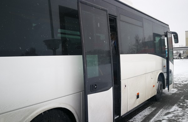 Šiandien pristatyti du nauji autobusai, kurie netrukus riedės Jonavos gatvėmis